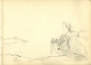 Hemy, Charles Napier RA RWS (1841-1917): Sketchbook, dated 1906, inscribed 1906/7, pencil on paper, 13.5 x 19 cms. Presented by Powell, Barbara.