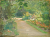 Tuke, Henry Scott, RA RWS (1858-1929): Lyndon Lodge, oil on board, 26.6 x 35.2 cms. RCPS Tuke Collection. Loan.