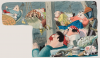 Ryan, John (1921-2009): Illustration from 'Pugwash and the Ghost Ship', dated 1962, watercolour and indian ink, 21 x 34 cms. © John Ryan Estate. Loan.