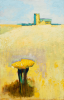 Israel, Henry: Untitled, signed and dated 1994, oil on plywood, 98 x 64 cms. Henry Israel. Bequest.