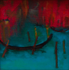 Scott, Rosie: Venice, signed and dated 2004, oil on canvas, 13 x 13 cms. Credit the artist at all times. Bequest.