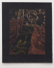 Irwin, Bernard, Smith, Jesse Leroy: Hard rock to dust, signed and dated 2016, hard ground etching (4 of an edition of 25), 68 x 57 cms.