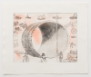 Irwin, Bernard, Smith, Jesse Leroy: Proud cast, signed and dated 2016, hard ground etching with mono print (4 of an edition of 5), 57.5 x 67.5 cms.