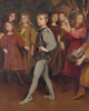 Gotch, Thomas Cooper RBA RI RP (1854-1931): Study for The Culprit, A Comedy, oil on canvas, 39 x 50.5 cms. Presented by Williamson, Marcus.