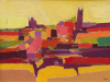 Ham, Larry G. (1943-2007): Towan Blystra, signed and dated 1982, Oil on board, 52 x 68 cms. Presented by Ham, Patricia.