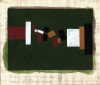Barns-Graham, Wilhelmina (1912-2004): Untitled, dated 1967, Gouache on paper, 21 x 24.7 cms. The Barns-Graham Charitable Trust
 We will credit the artist at all times. Loan.
