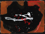 Barns-Graham, Wilhelmina (1912-2004): Untitled, dated 1997, Gouache on paper, 14 x 18.9 cms. Barns Graham Charitable Trust
 We will credit the artist at all times. Loan.