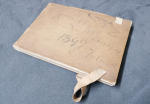 Hemy, Charles Napier RA RWS (1841-1917): Sketchbook, Churchfield, Falmouth, 1898-1899, dated 1898-1899, inscribed C. Napier Hemy, C.N.H, 1898 1899, Churchfield, Falmouth, Pencil, watercolour and gouache on paper, 13.5 x 18.5 cms. Presented by Quinn, Priscilla.
