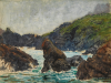 Holman Hunt, William (1827-1910): The Lizard, Cornwall, Graphite and watercolour on paper, 20.5 x 26.5 cms. Funded with support from Art Fund and V&A Purchase Grant Fund.